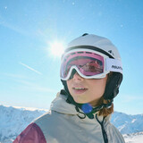 Skibril roze lens cat. 1