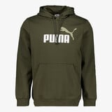 Puma Essentials 2 Color No. 1 Logo hoodie donkergroen