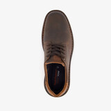 Leren heren veterschoenen bruin