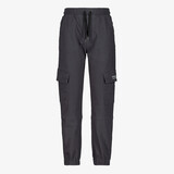 Unsigned jongens cargo joggingbroek grijs