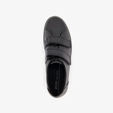 ECCO Soft 2.0 leren dames sneakers zwart