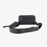 Dames portemonnee tas met studs zwart