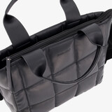 Dames handtas gewatteerd zwart