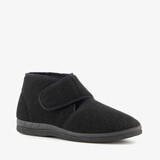 Thu!s heren pantoffels met klittenband zwart