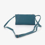 Dames schoudertasje blauw