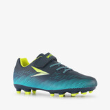 Dutchy Vision FG kinder voetbalschoenen blauw geel