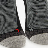 Angro 2-pack heren dames wandelsokken zwart