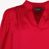 Dames blouse rood