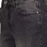 Dames cargo jeans donkergrijs
