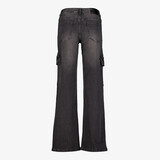 Dames cargo jeans donkergrijs