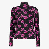 TwoDay dames coltrui met bloemen zwart roze