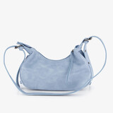 Dames schoudertas lichtblauw