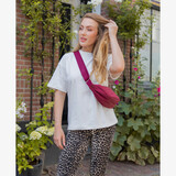 Dames tas bordeauxrode