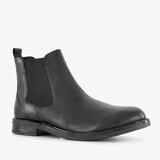 Van Beers leren Chelsea boots zwart