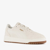 Puma Shuffle Downtown suede heren sneakers wit