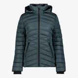 Kjelvik gewatteerde dames outdoor jas blauw
