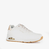 Skechers Uno Shimmer Away dames sneakers wit