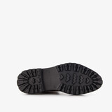 Leren dames veterboots bruin