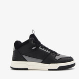 Hoge heren sneakers zwart met grijs