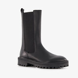 Harper leren dames Chelsea boots zwart