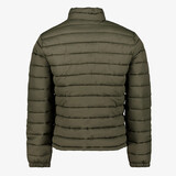 Gewatteerde heren jas groen