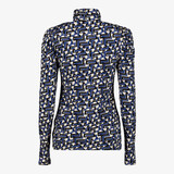 Twoday dames top blauw en wit
