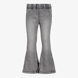 TwoDay meisjes flared tregging met split grijs