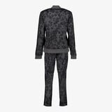 3S TR AOP dames trainingspak zwart grijs