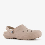 Crocs Classic Fuzz Lined Clog klompen taupe