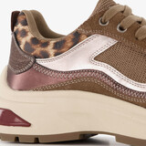 Dames sneaker bruin