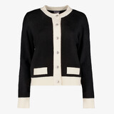 TwoDay dames vest zwart wit