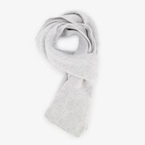 Gebreide dames sjaal grijs