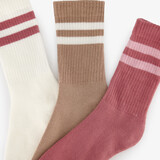 3 paar dames sportsokken roze