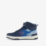 Hoge jongens sneakers blauw