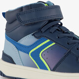 Hoge jongens sneakers blauw