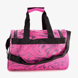 Sporttas roze met panterprint 26 liter