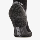 2 paar unisex wandelsokken blauw zwart