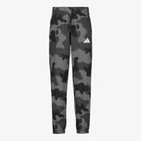 Adidas Camo FL kinder joggingbroek zwart grijs