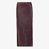 TwoDay dames maxi rok bordeauxrood