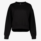Osaga cropped dames sport sweater zwart
