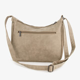 Dames schoudertas taupe