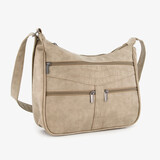 Renato Lucci dames schoudertas taupe