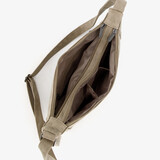 Dames schoudertas taupe