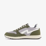 Heren sneakers groen grijs