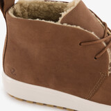 ECCO Soft 7 Tred leren dames veterschoenen camel