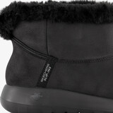 Slip-Ins On The Go gevoerde dames boots zwart
