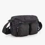 Renato Lucci dames schoudertas zwart