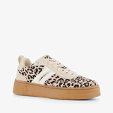 Blue Box dames sneakers panterprint bruin