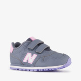 New Balance Girls' 500 Hook & Loop meisjes sneakers grijs