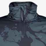 Kinder skipully met rits camouflage